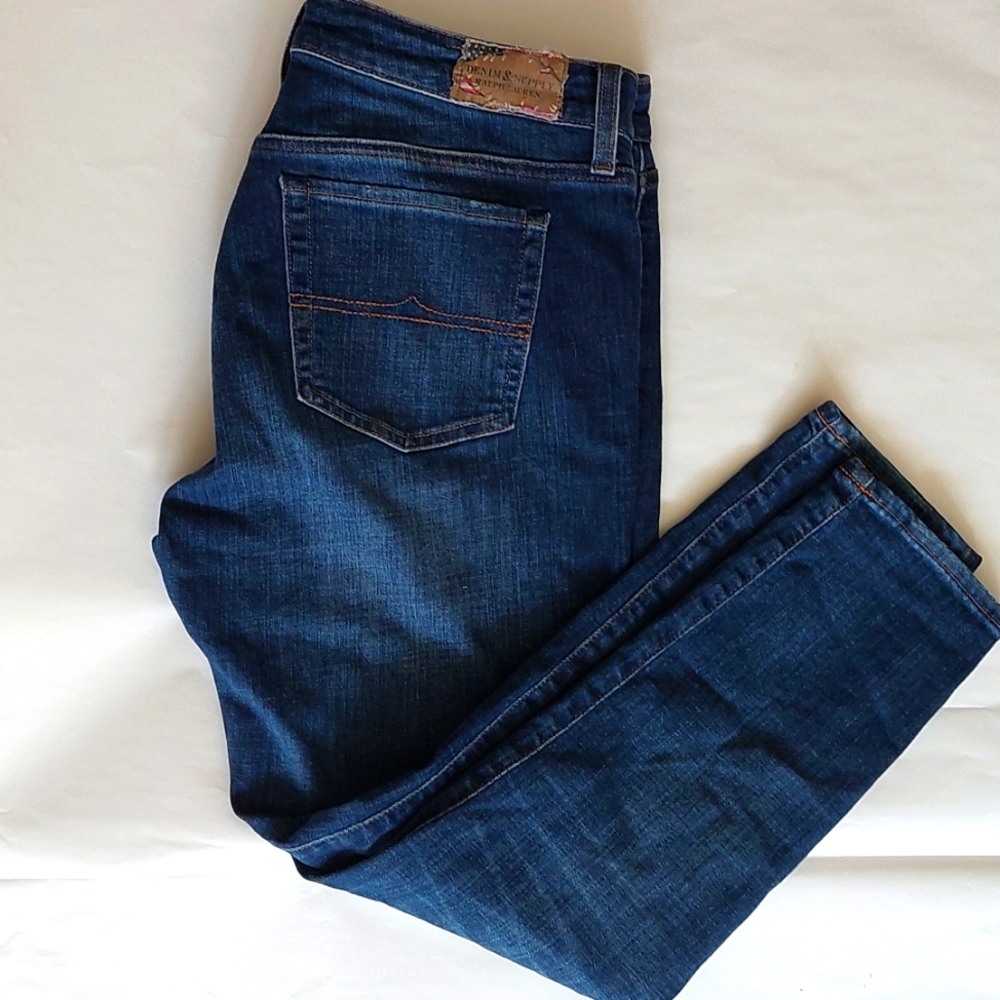 Denim and supply crop denim
